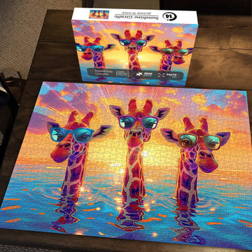 Sunshine Giraffe Puzzle 1000 pièces